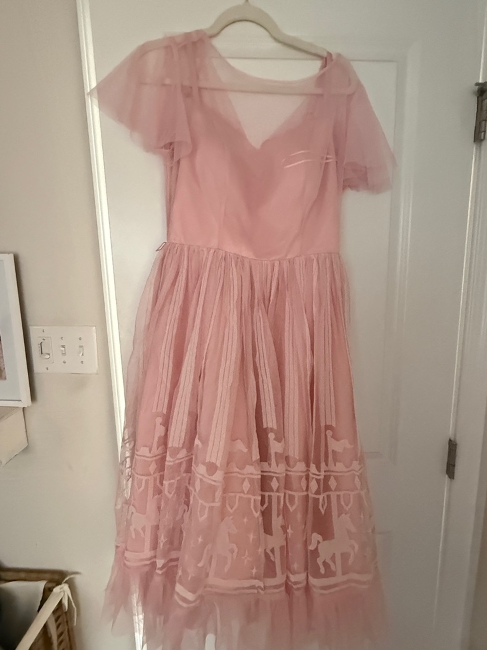 Disney Pink Tulle Carousel Dress